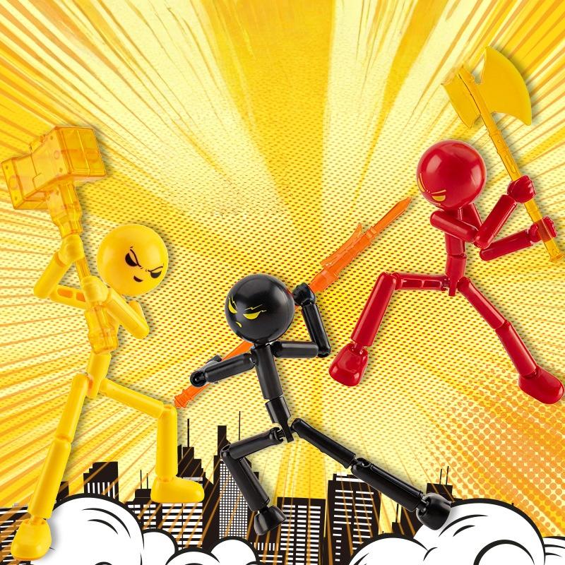 1 Set Movable 3d Printing Mann - 3D Printing Action Figure 评论和价格