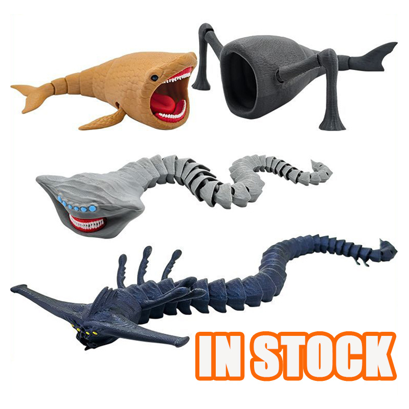 1/4pcs 3D Printing Sea Eater A - 3D Printing Action Figure 评论和价格