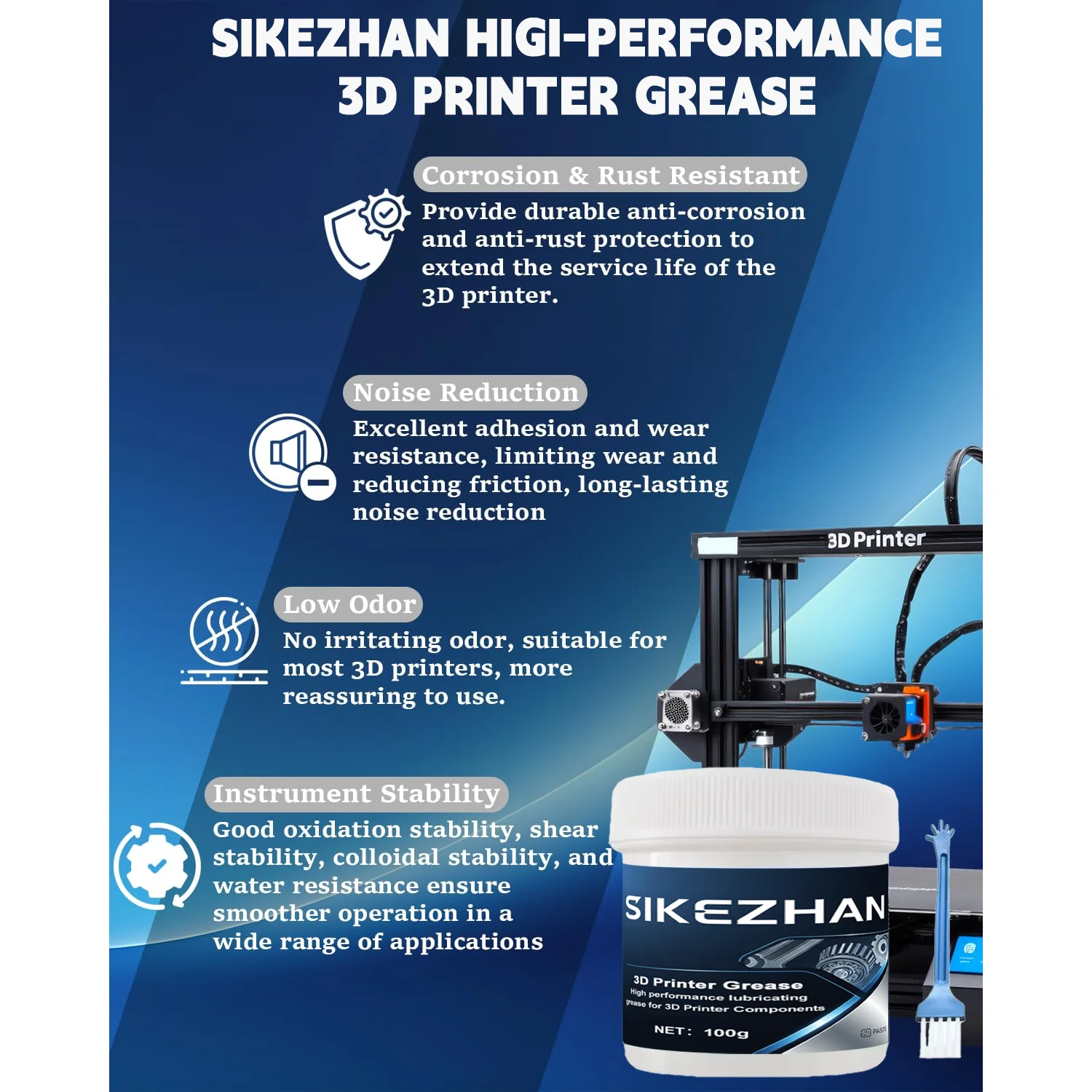 3D Printer Lithium Grease High - 3D Printing Guide 评论和价格