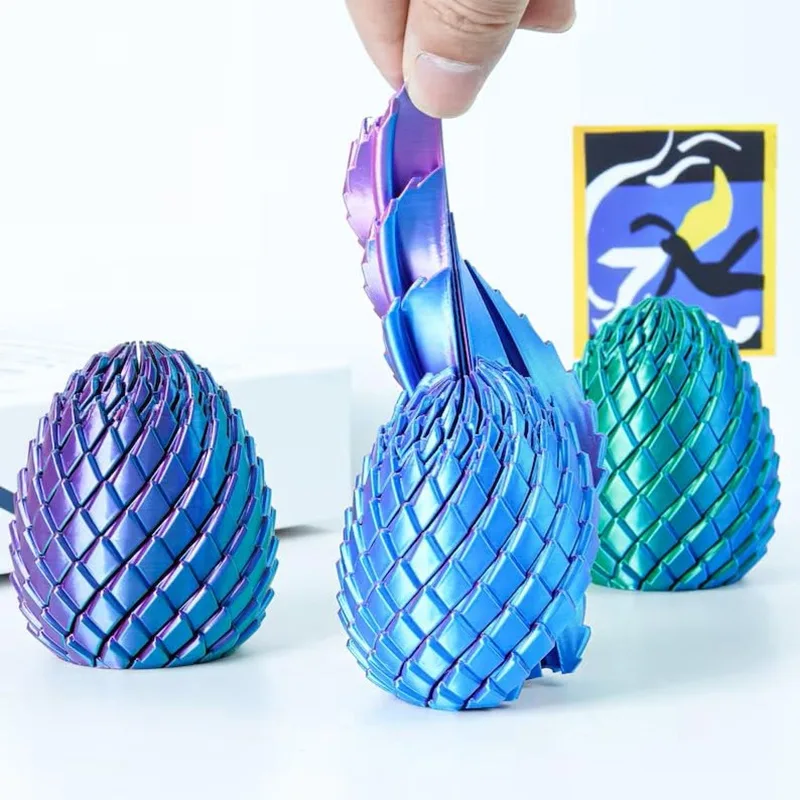 3D Printed Dragon Egg Twist Fi - 3D Printing Gears 评论和价格
