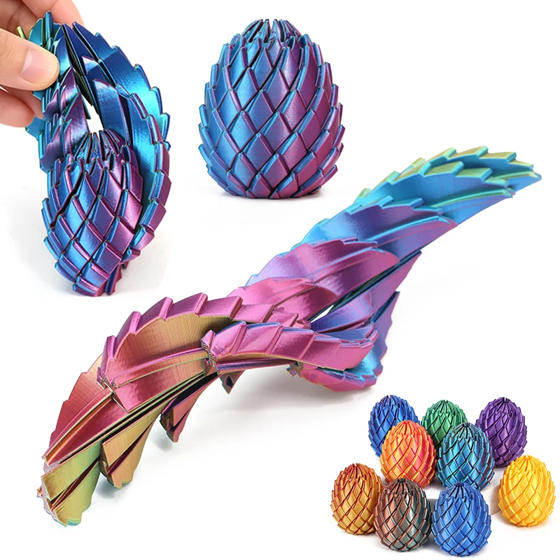 3D Printed Dragon Egg Twist Fi - 3D Printing Gears 评论和价格