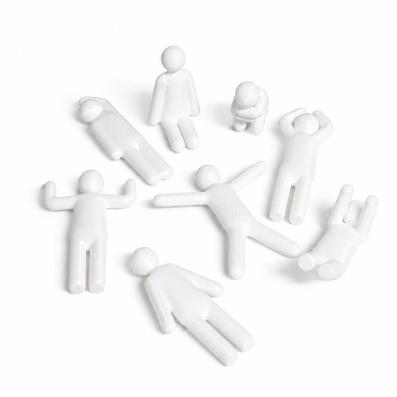 8Pcs 3D Printed Meccha Chamele - 3D Printing Action Figure 评论和价格