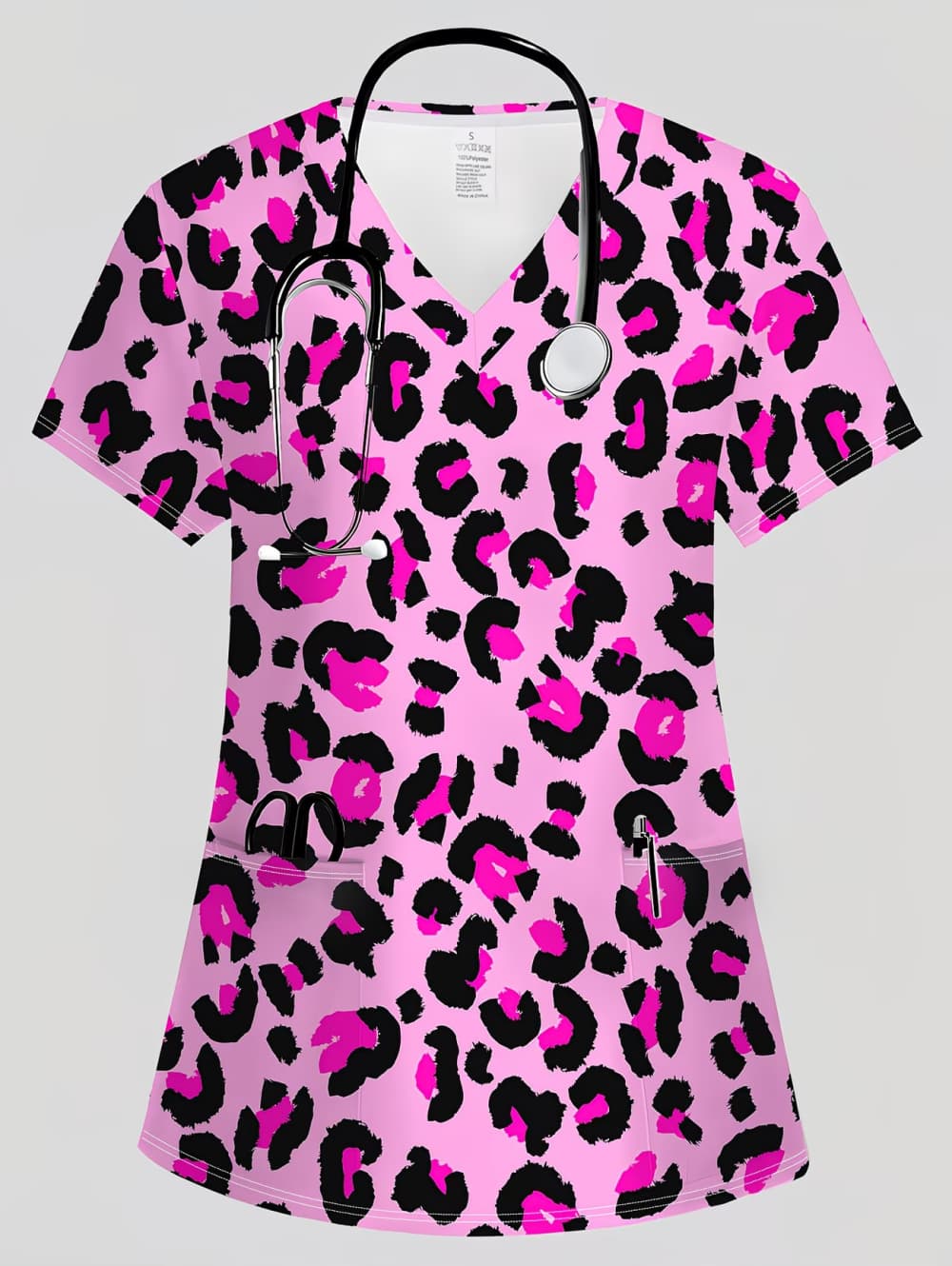 Women's T-Shirt Leopard 3D Pri - 3D Printing For Medical 评论和价格