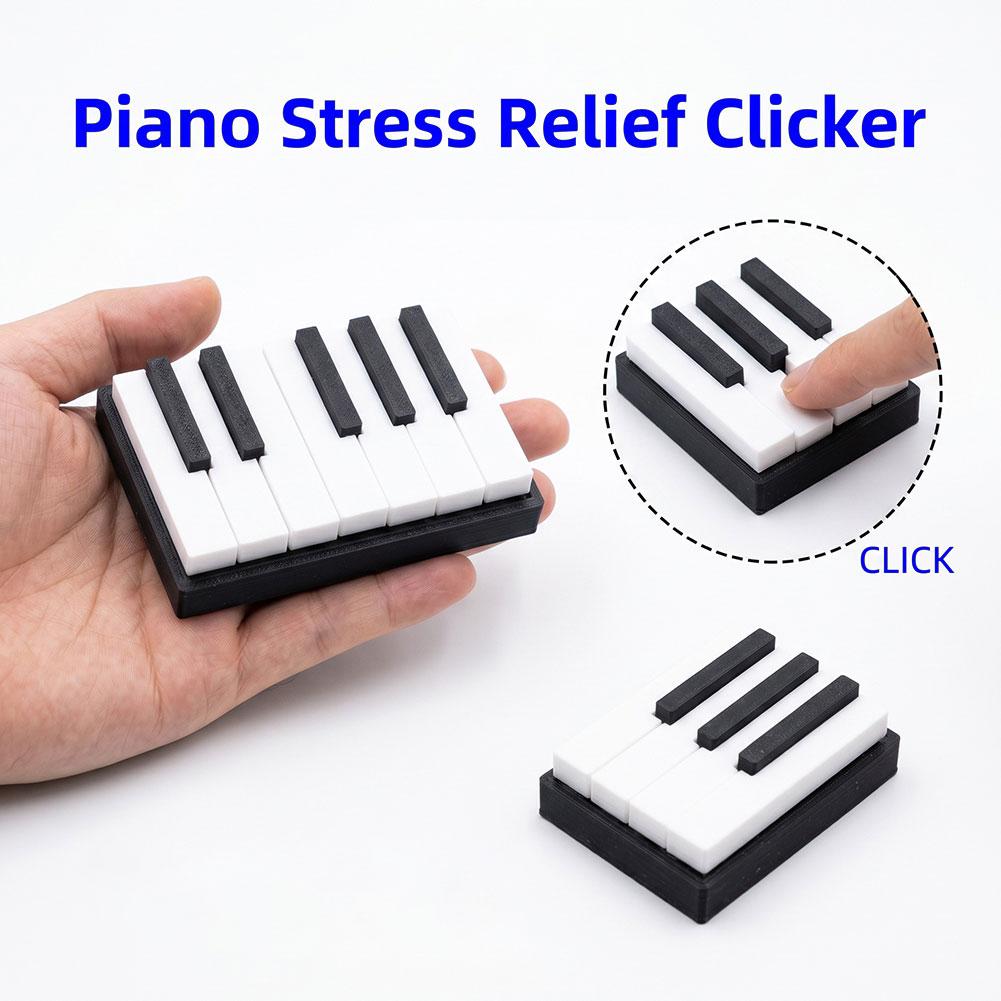Mini Piano Keyboard Fidget Cli - 3D Printing Fidget Toys 评论和价格