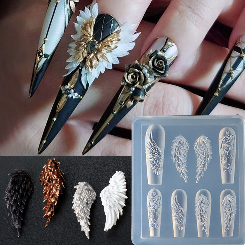 1pcs 3D Charming Feather Wings - 3D Printing Templates Free 评论和价格