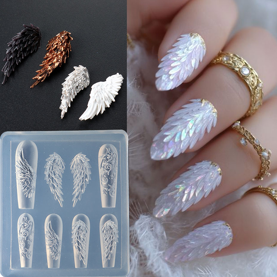 1pcs 3D Charming Feather Wings - 3D Printing Templates Free 评论和价格