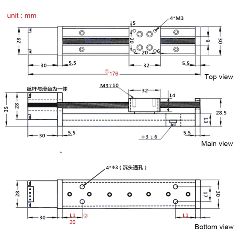 NEMA11 Stepper Motor Mini Line - Lead Screw Stepper 评论和价格