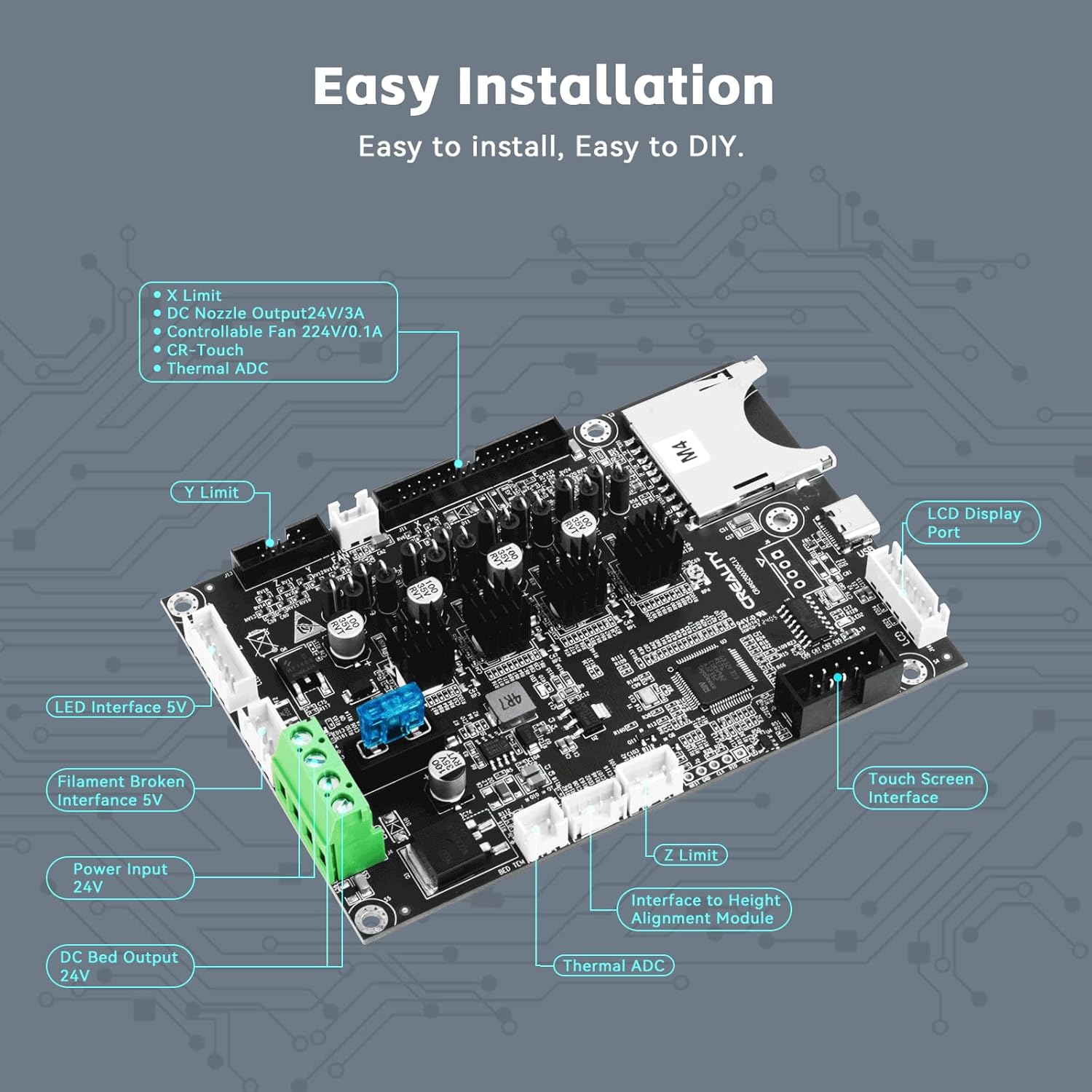 CREALITY Ender 3 V3 SE Silent  - Motherboard 3D Printer 评论和价格