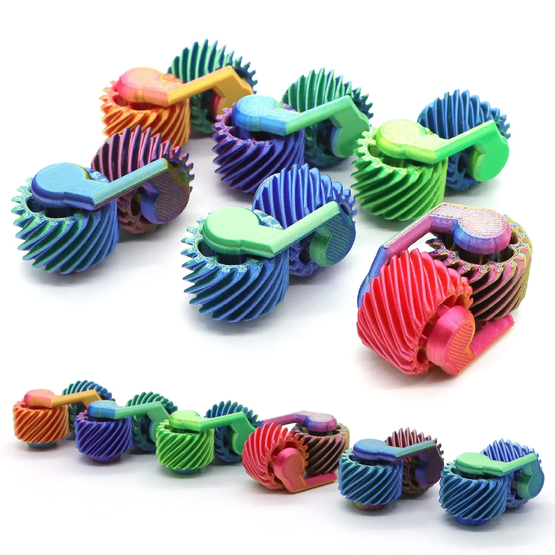 Popular Fidget 3D Printed Fing - 3D Printing Gears 评论和价格