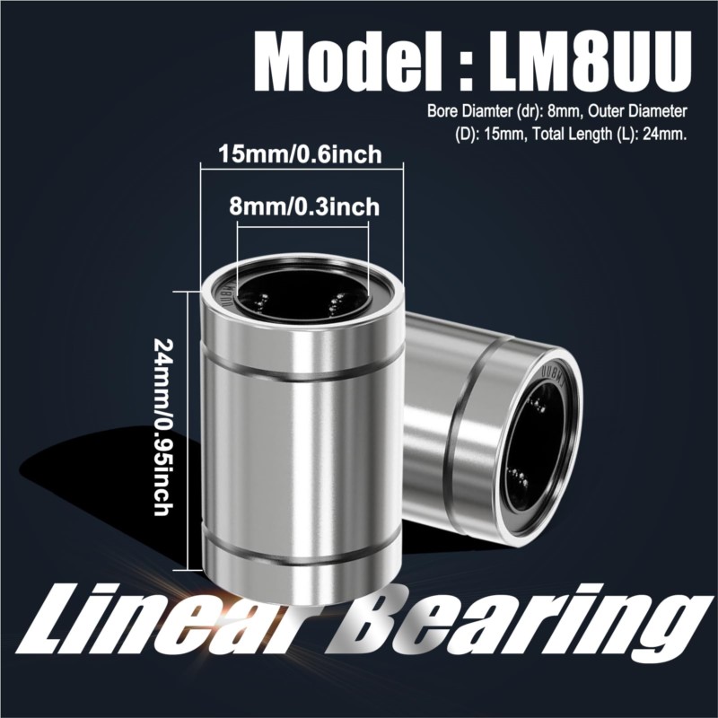 4/10PCS LM8UU LM10UU LM16UU LM - 3D Printing Guide 评论和价格