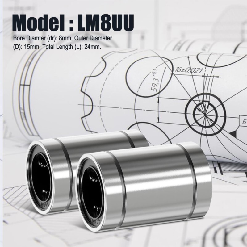 4/10PCS LM8UU LM10UU LM16UU LM - 3D Printing Guide 评论和价格